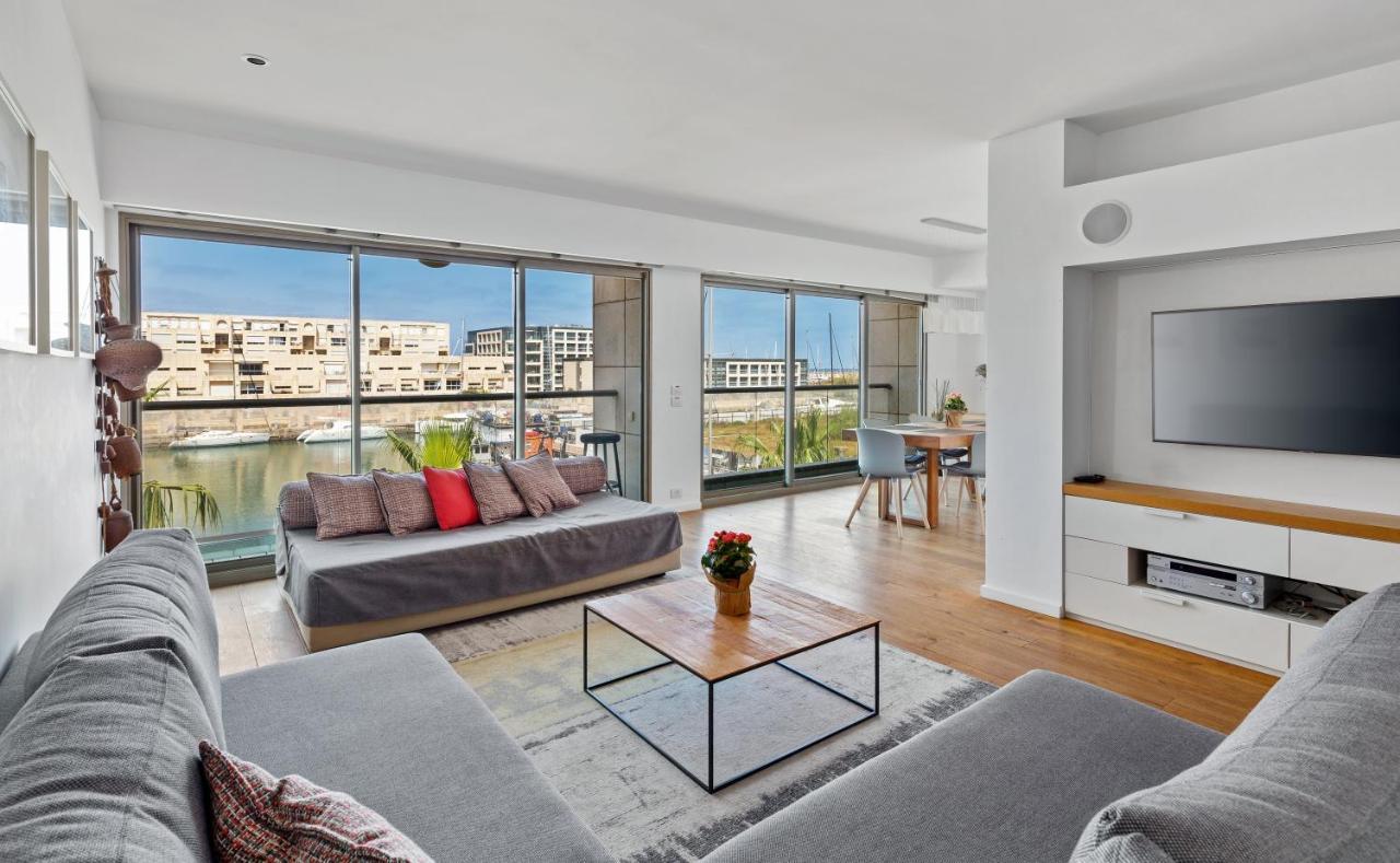 Lagoon View 3Bd Huge Family Apartment Herzliya Luaran gambar