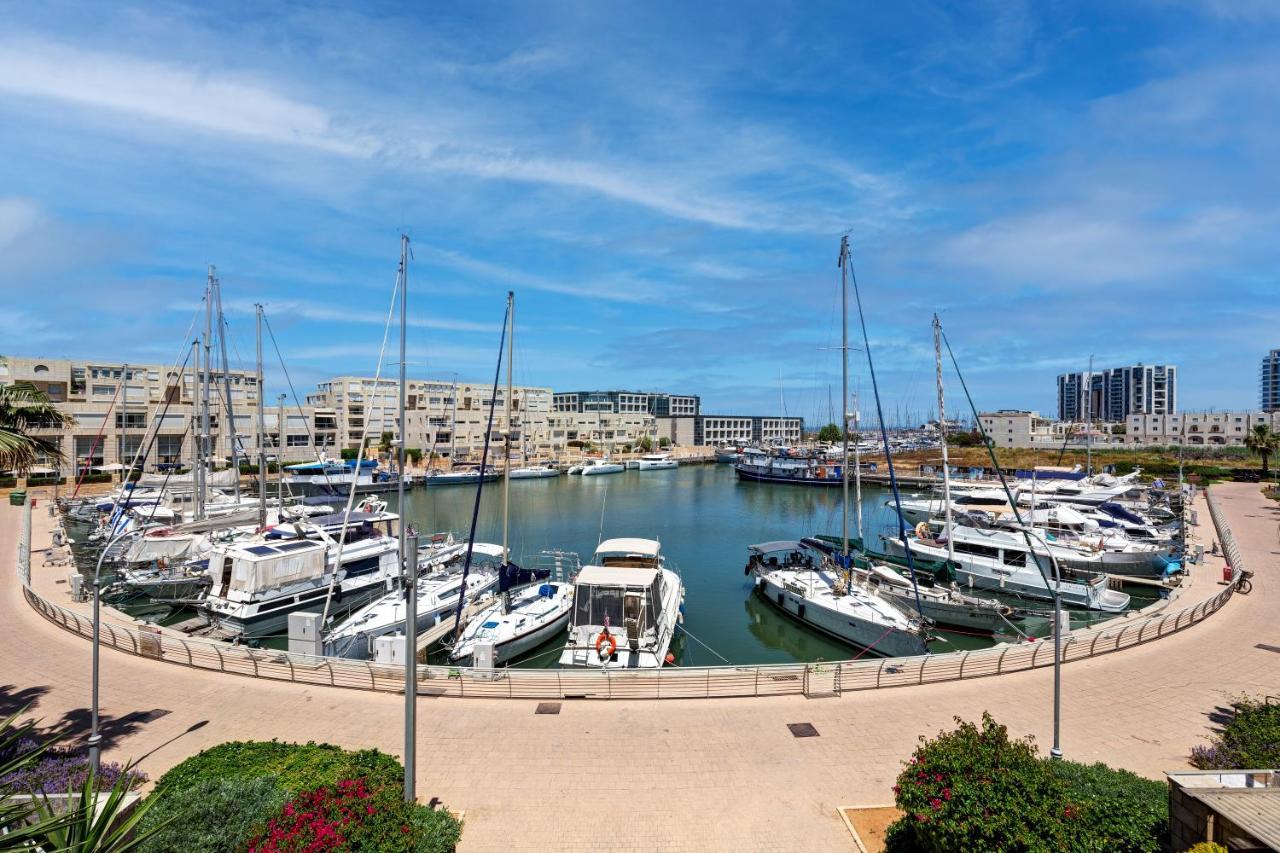 Lagoon View 3Bd Huge Family Apartment Herzliya Luaran gambar